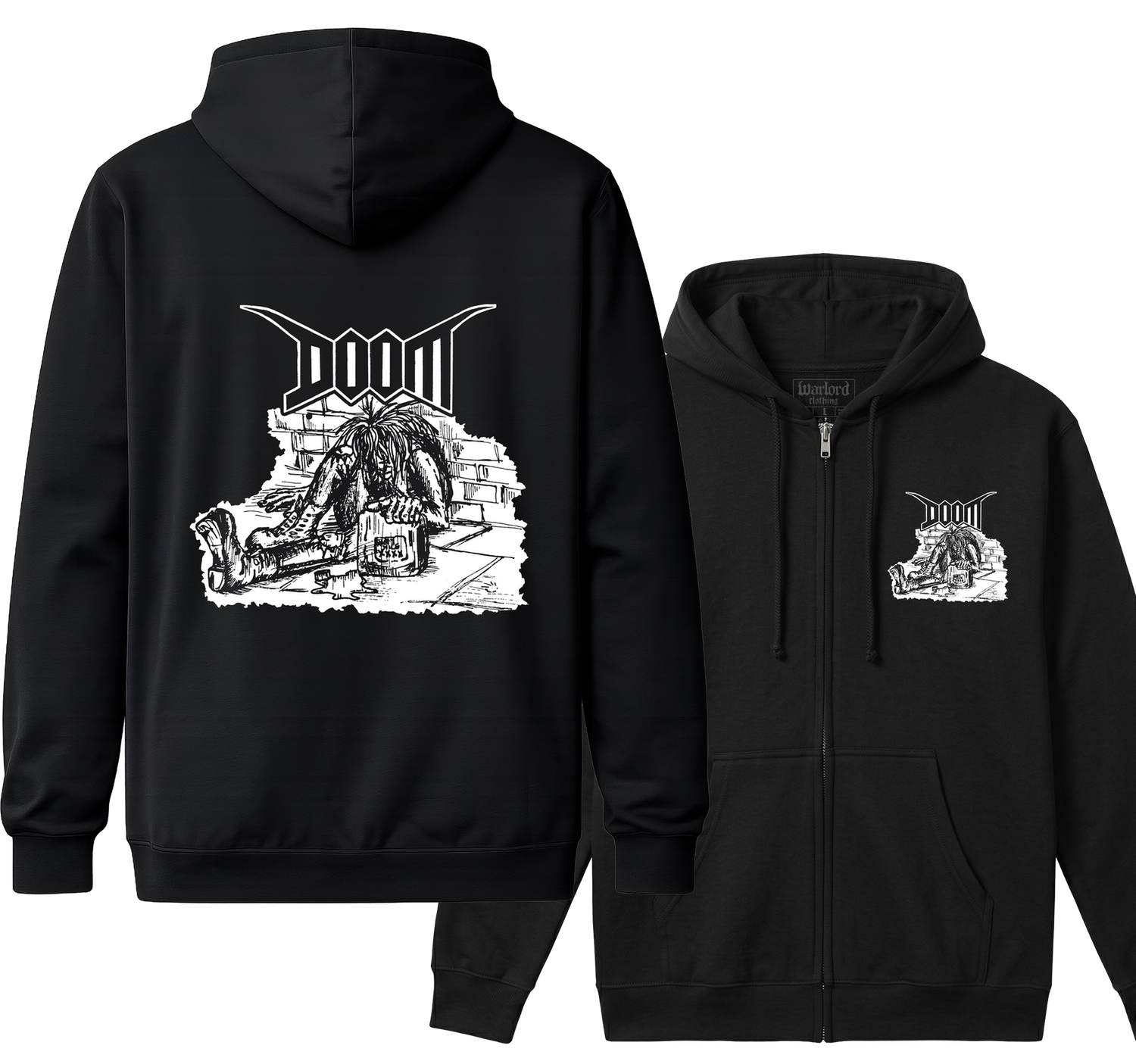 Doom - Zipper Hoodie