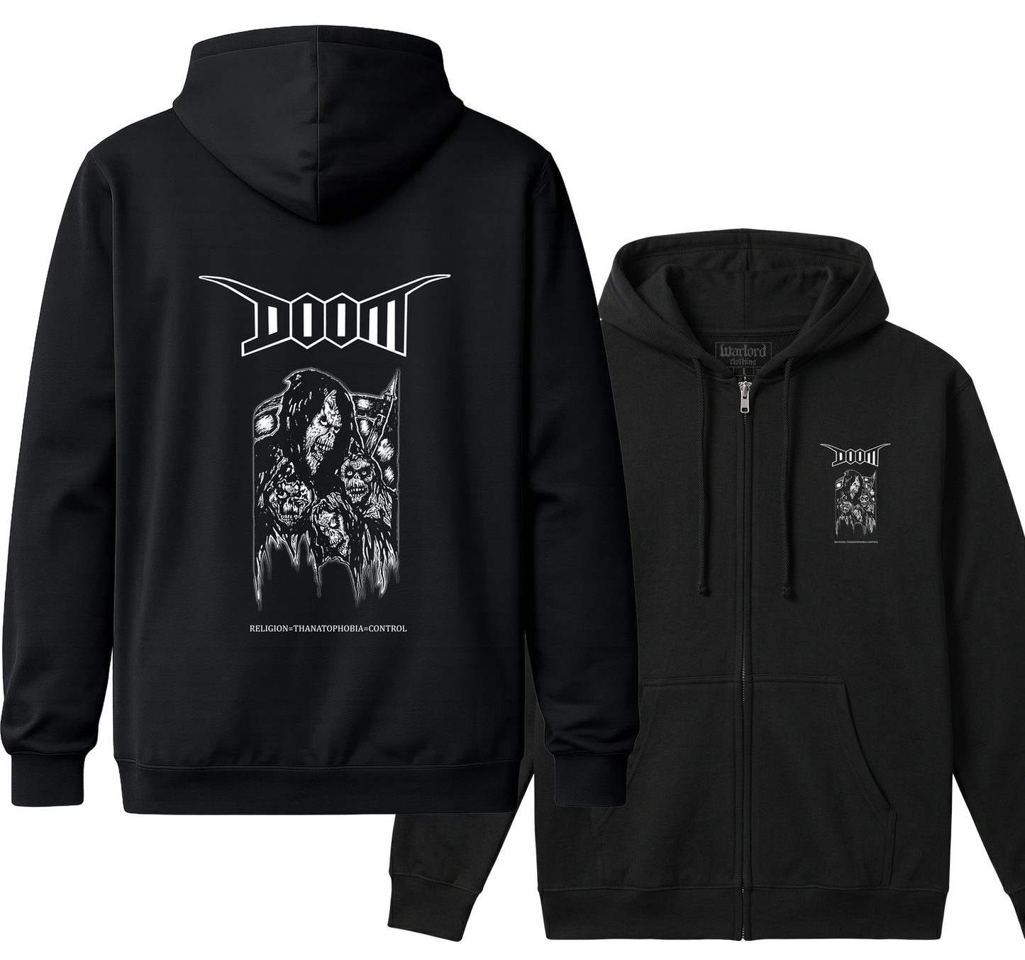 Doom - Zipper Hoodie