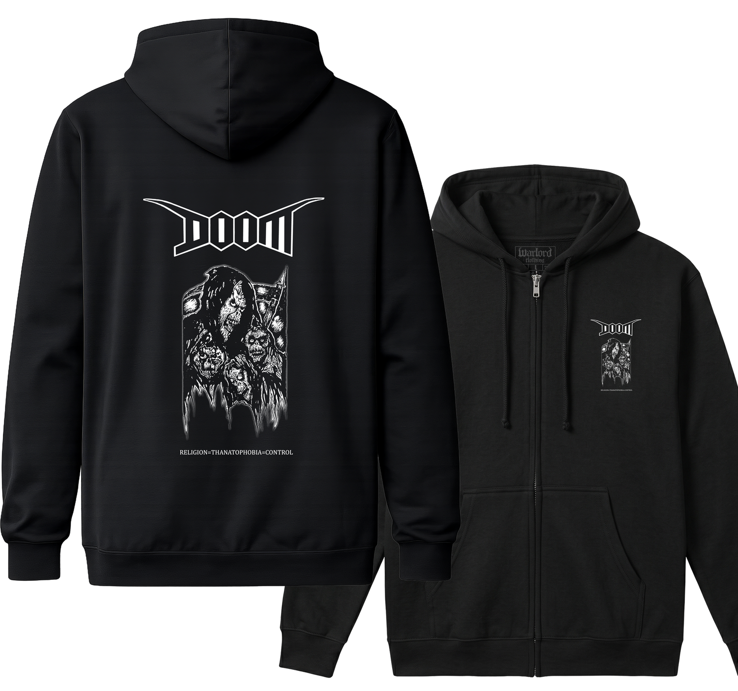 Doom - Zipper Hoodie