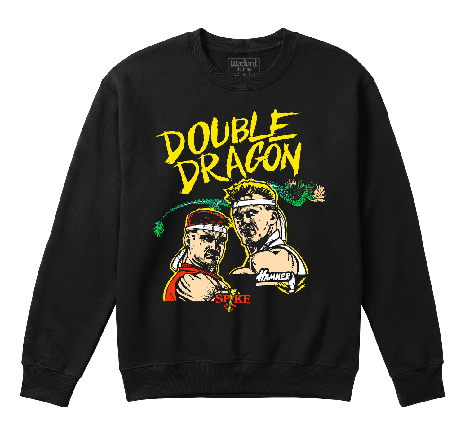 Double Dragon - Crewneck Sweatshirt