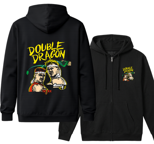 Double Dragon - Zipper Hoodie