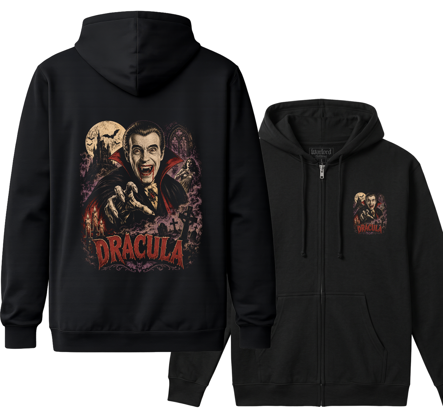 Dracula - Zipper Hoodie