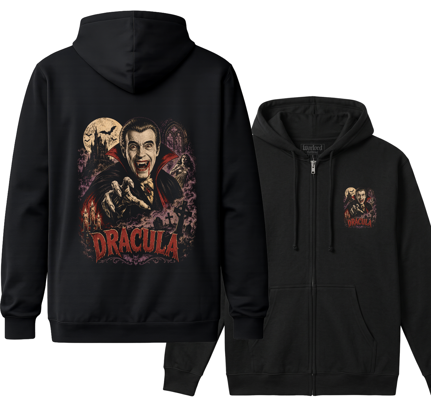 Dracula - Zipper Hoodie