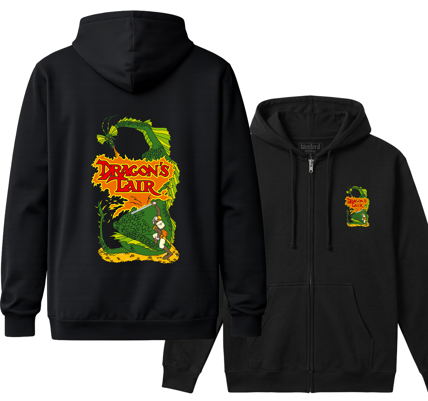 Dragons Lair - Zipper Hoodie