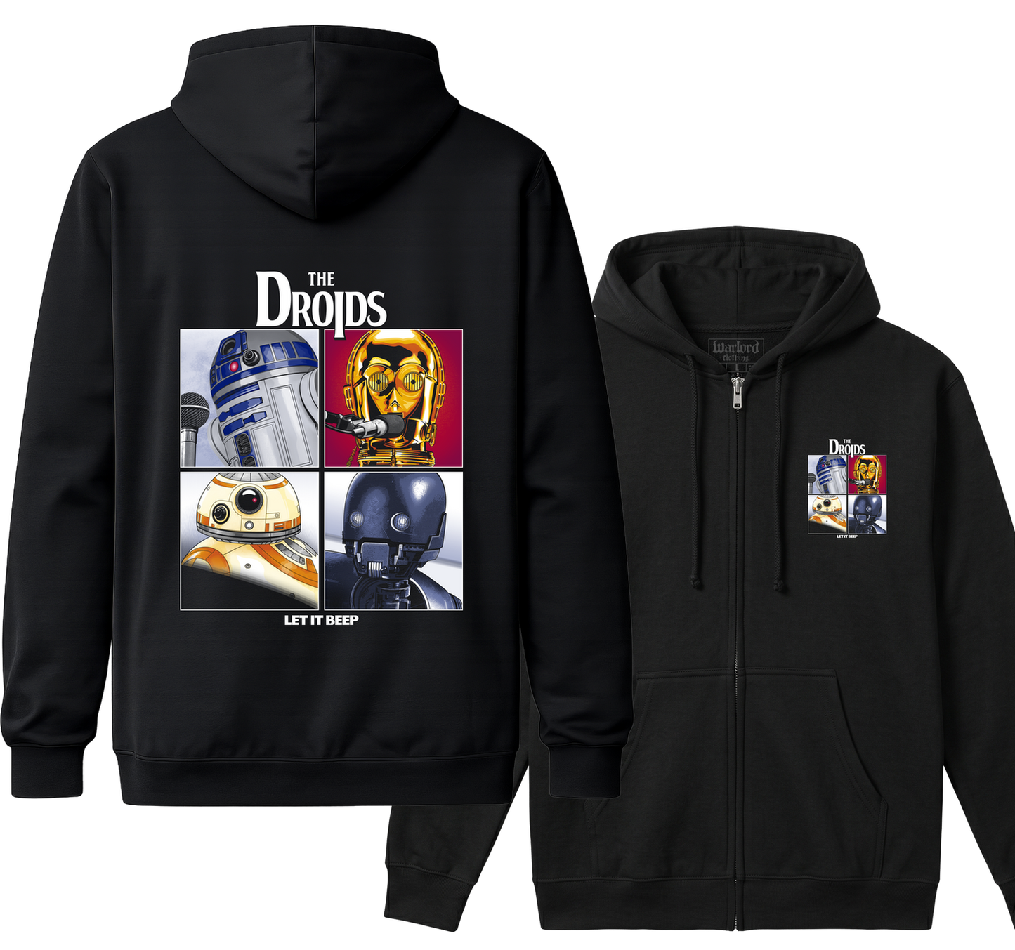 Droids - Zipper Hoodie