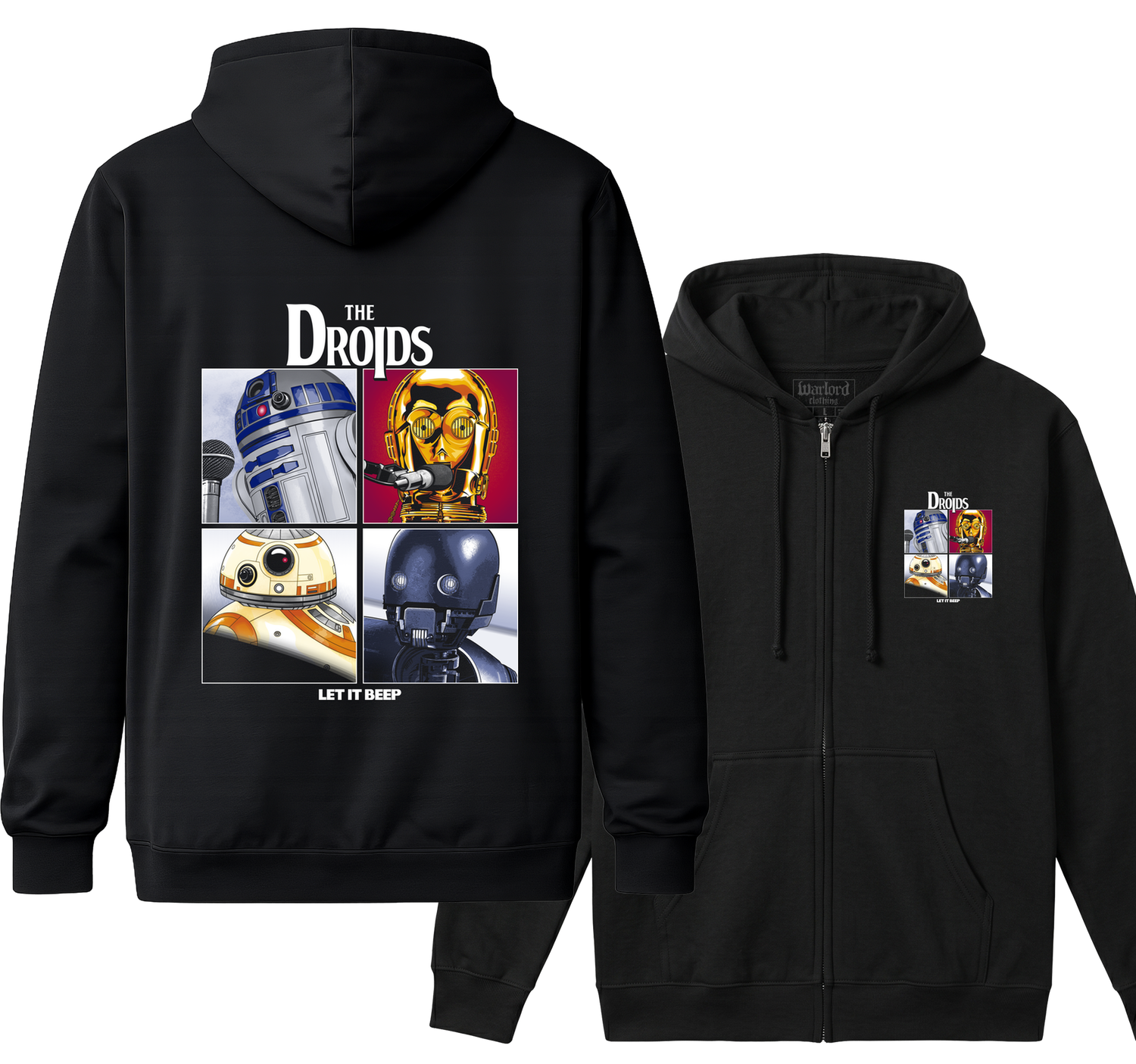 Droids - Zipper Hoodie