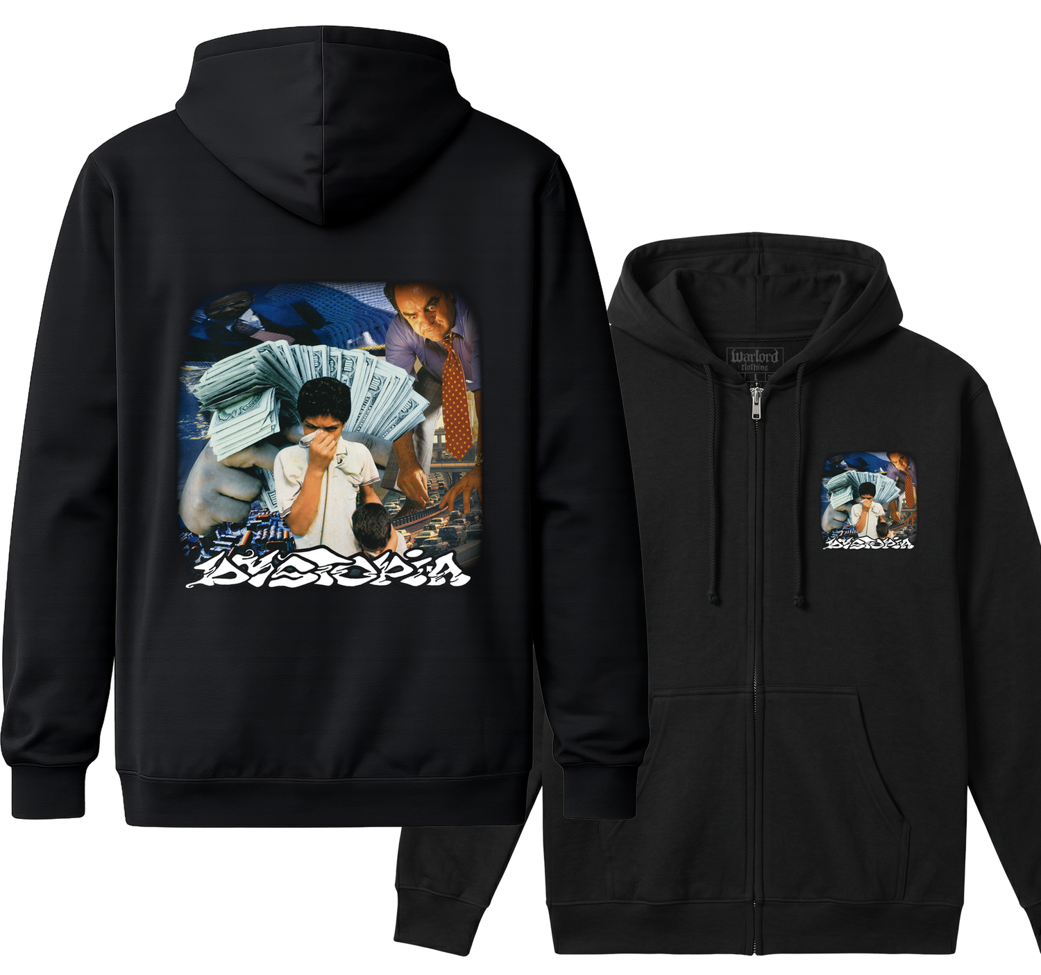 Dystopia - Zipper Hoodie