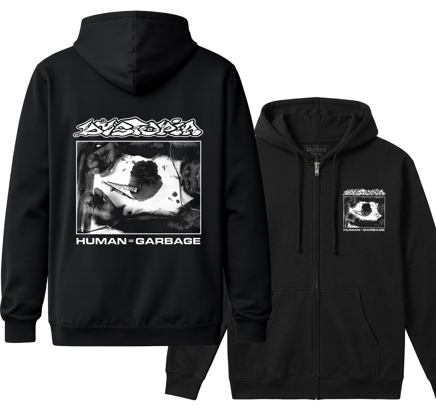 Dystopia - Zipper Hoodie