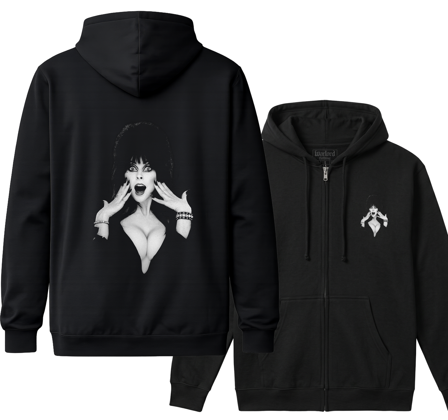 Elvira - Zipper Hoodie