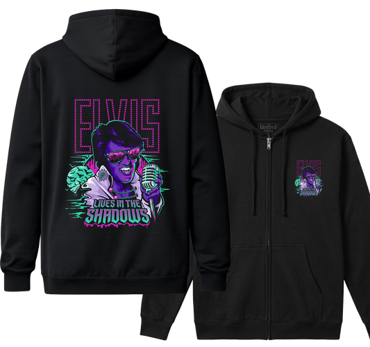 Elvis - Zipper Hoodie