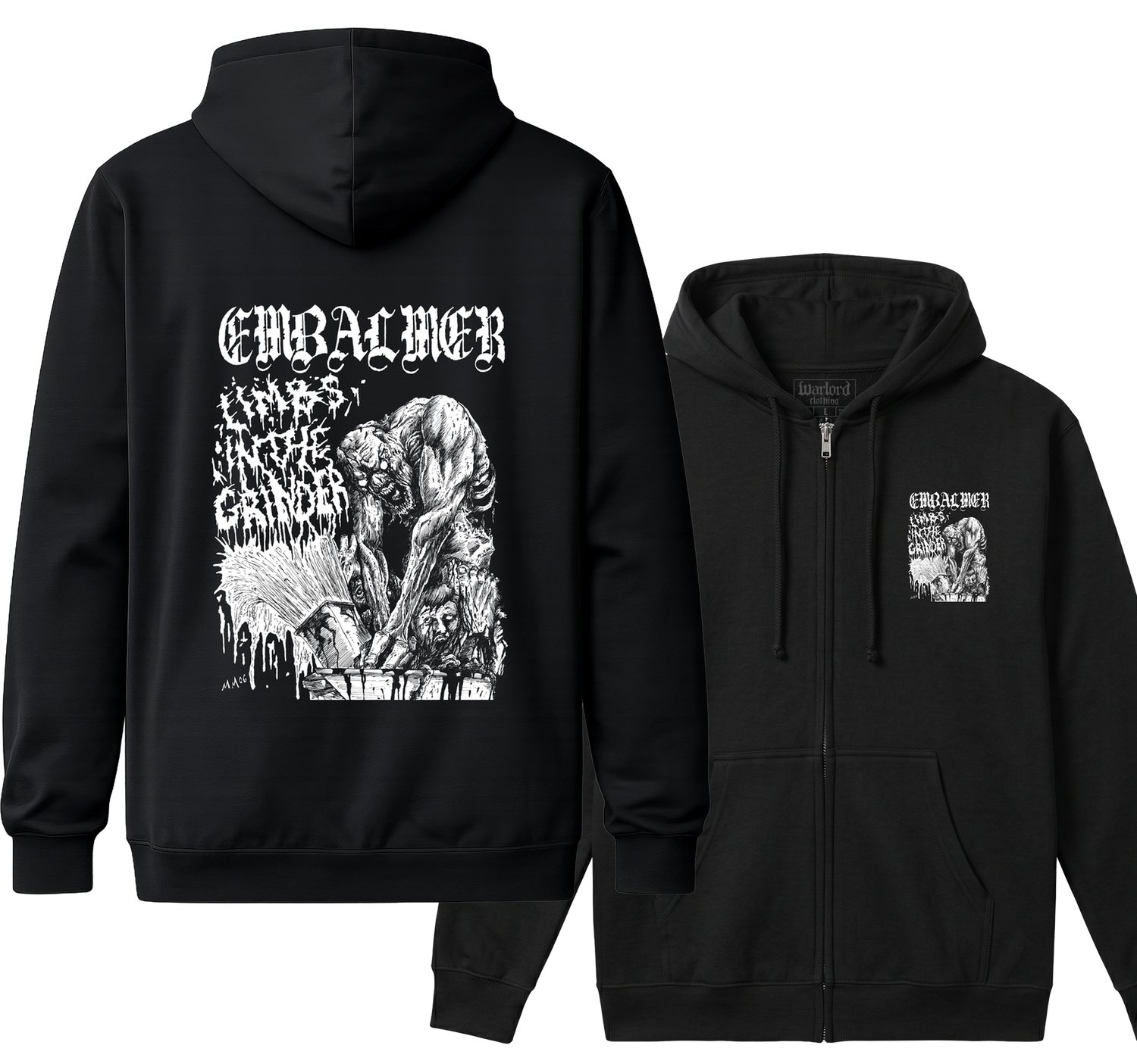 Embalmer - Zipper Hoodie