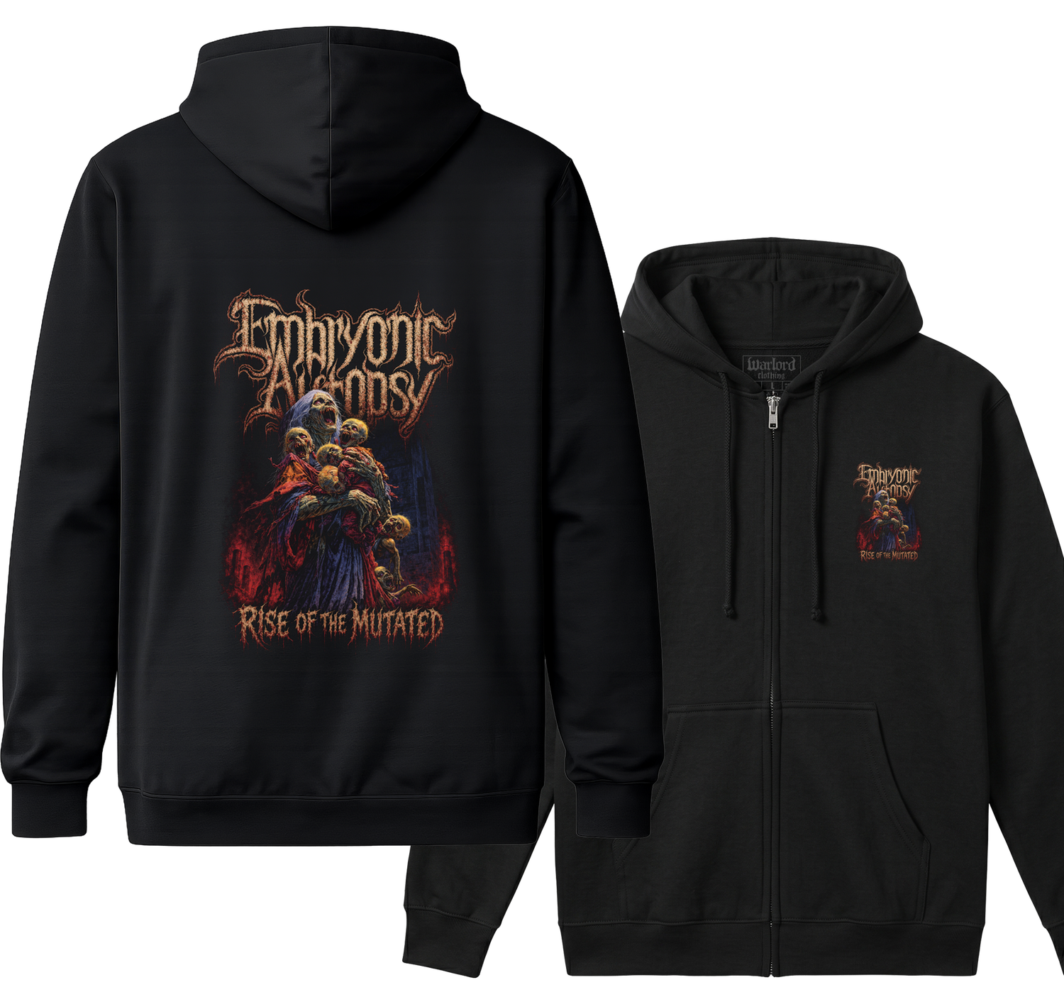 Embryonic Autopsy - Zipper Hoodie