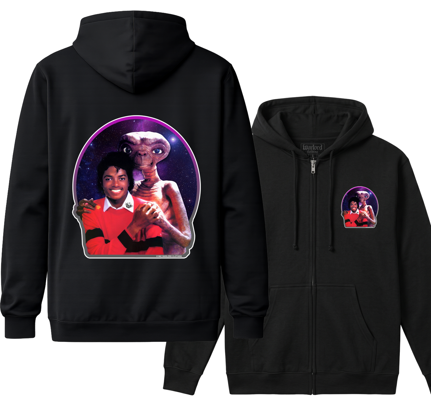 ET and Mike - Zipper Hoodie
