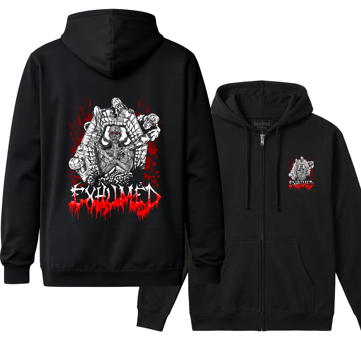 Exhumed - Zipper Hoodie