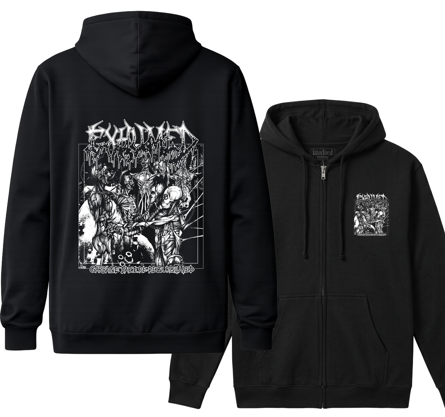 Exhumed - Zipper Hoodie