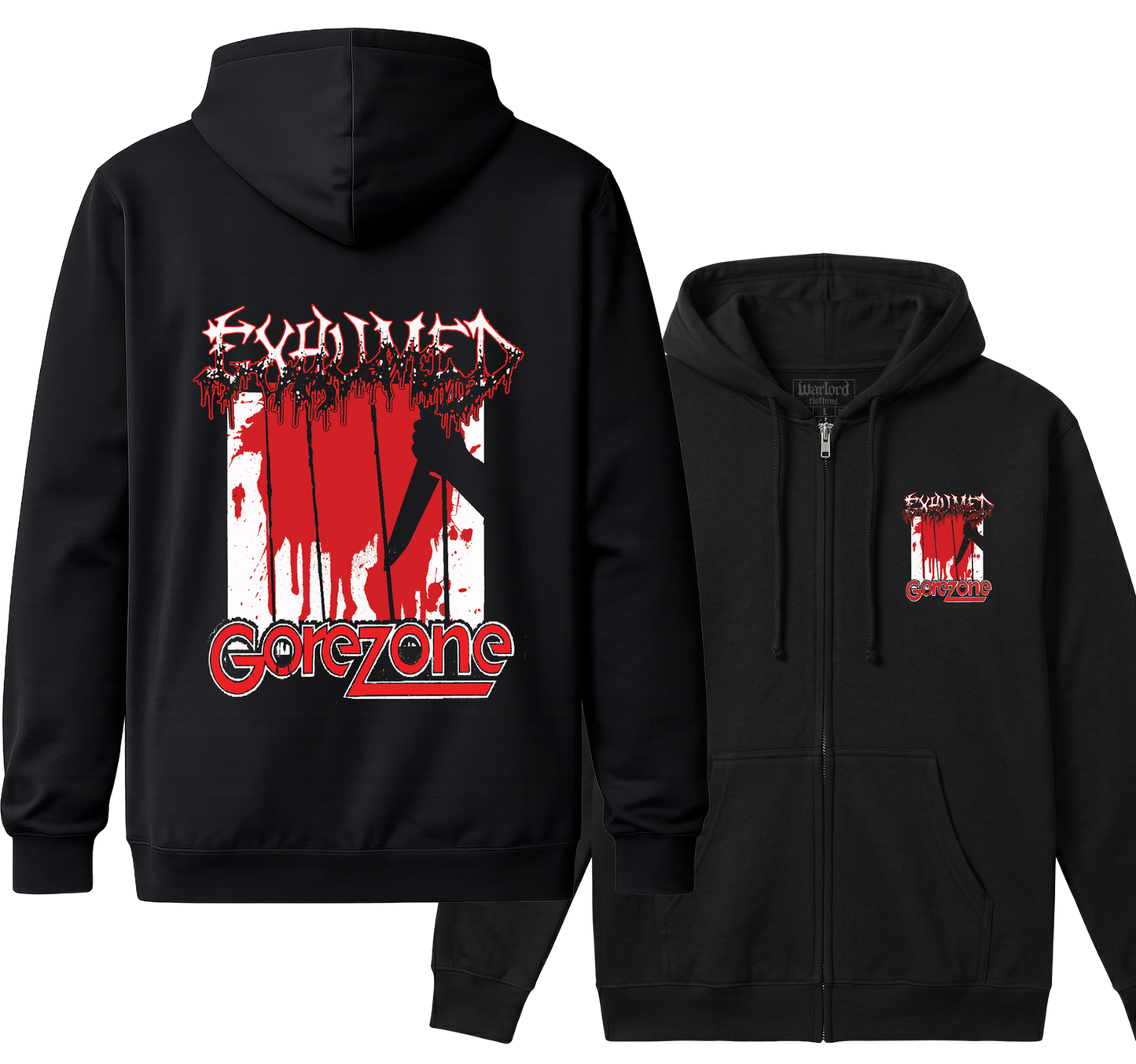 Exhumed - Zipper Hoodie
