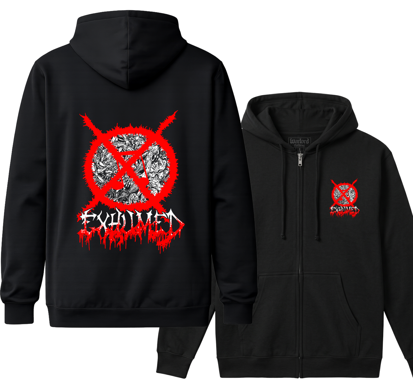 Exhumed - Zipper Hoodie