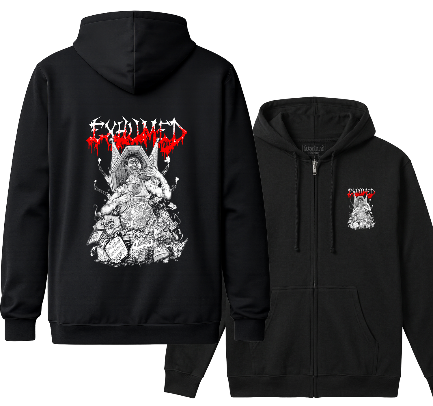Exhumed - Zipper Hoodie