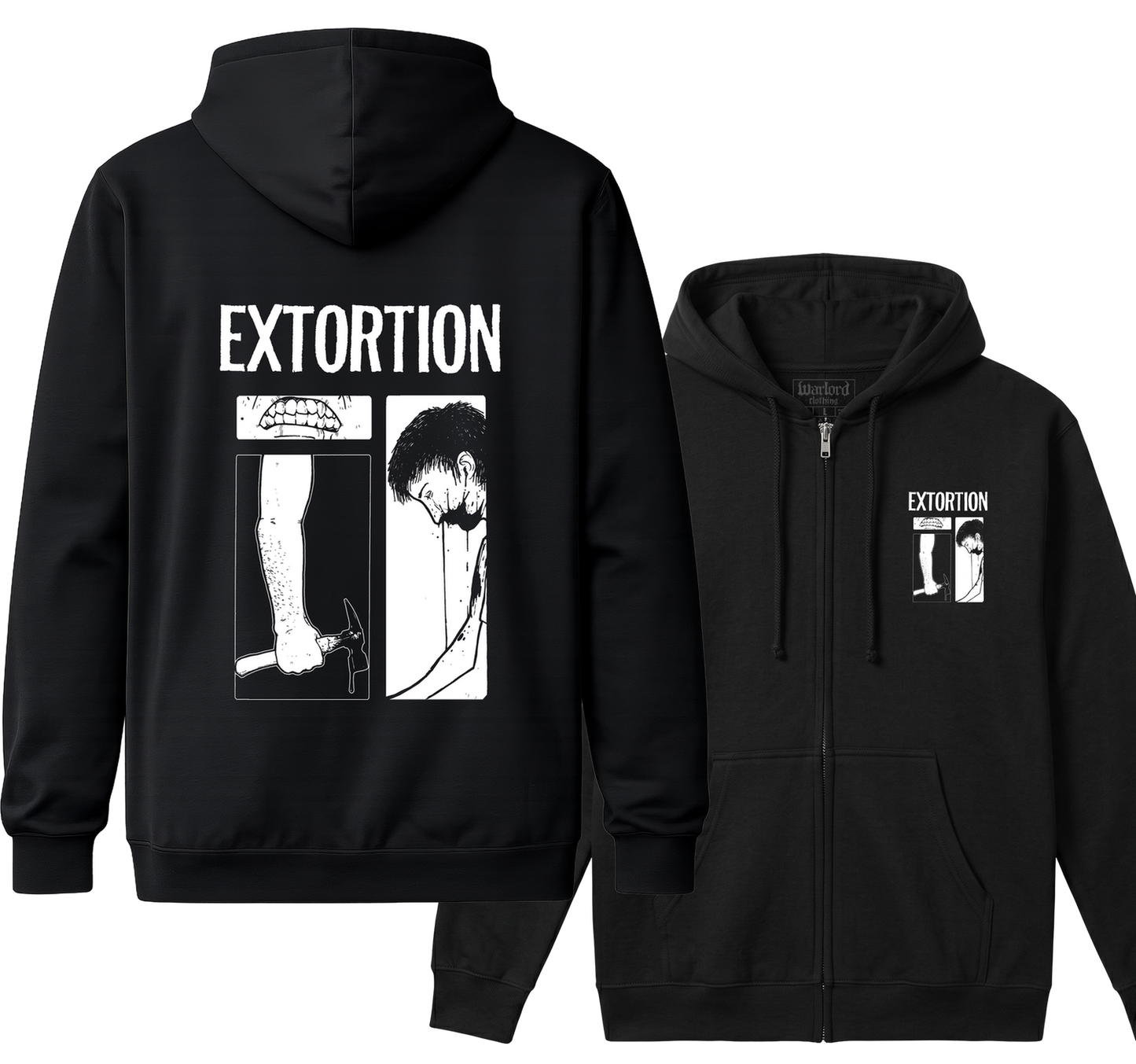 Extortion - Zipper Hoodie