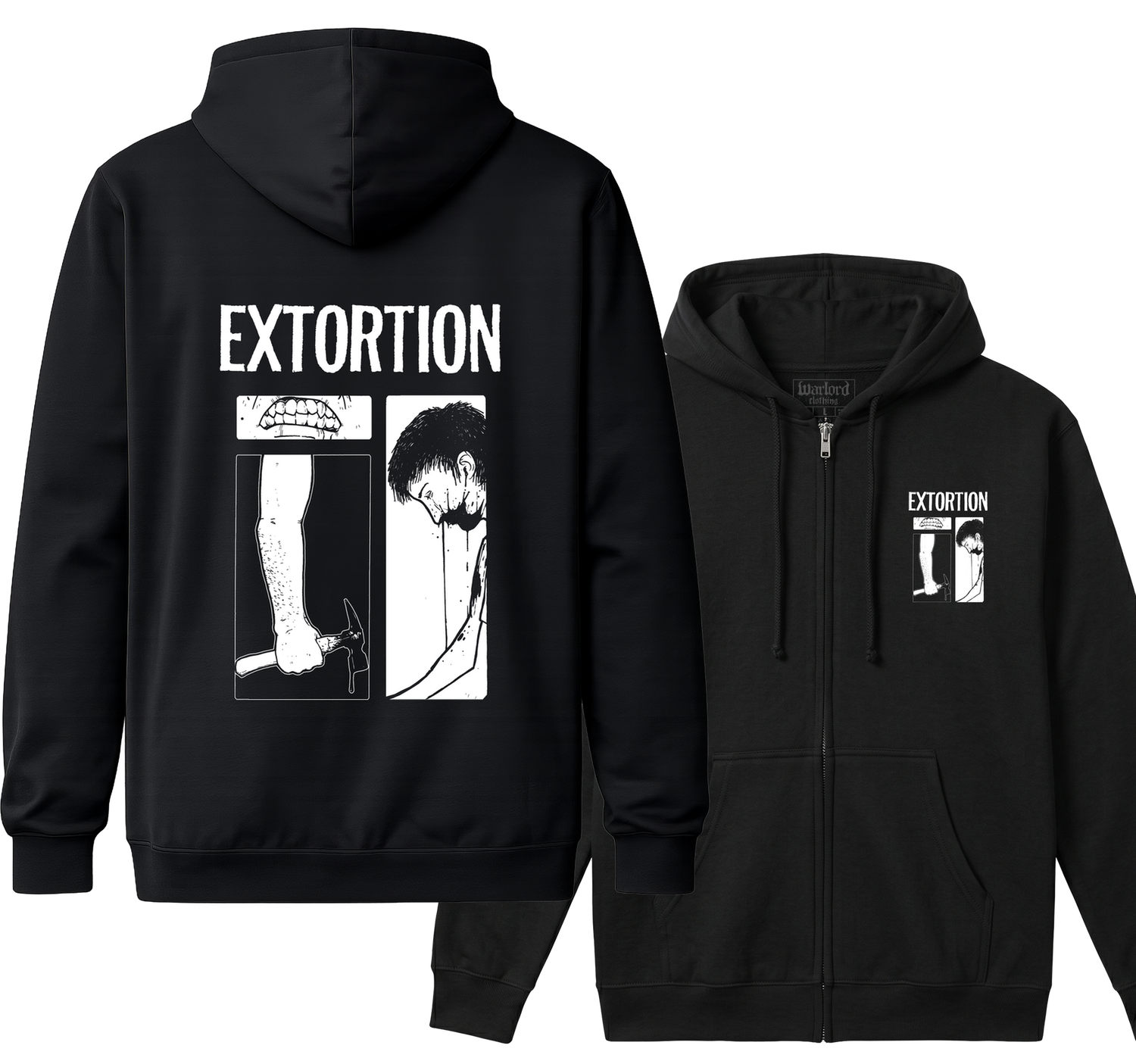 Extortion - Zipper Hoodie