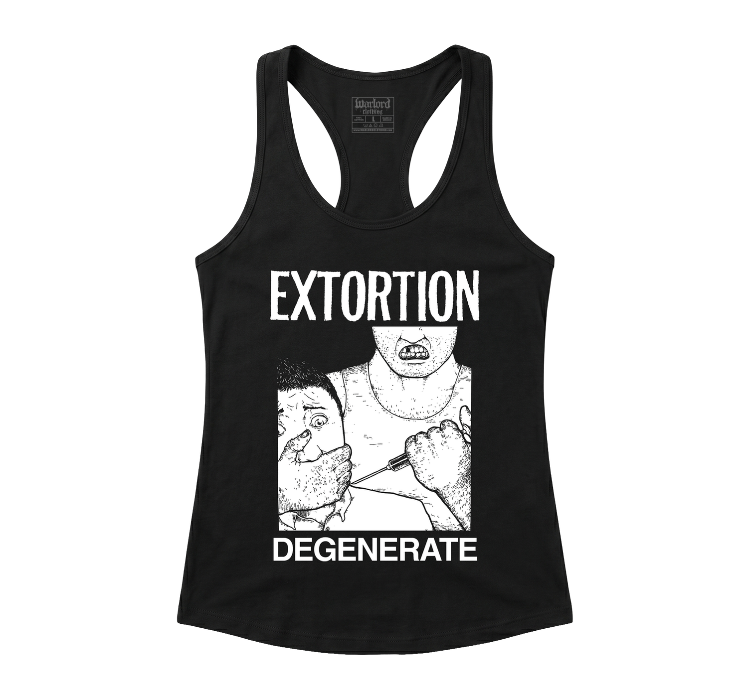 Extortion - Racerback Tank