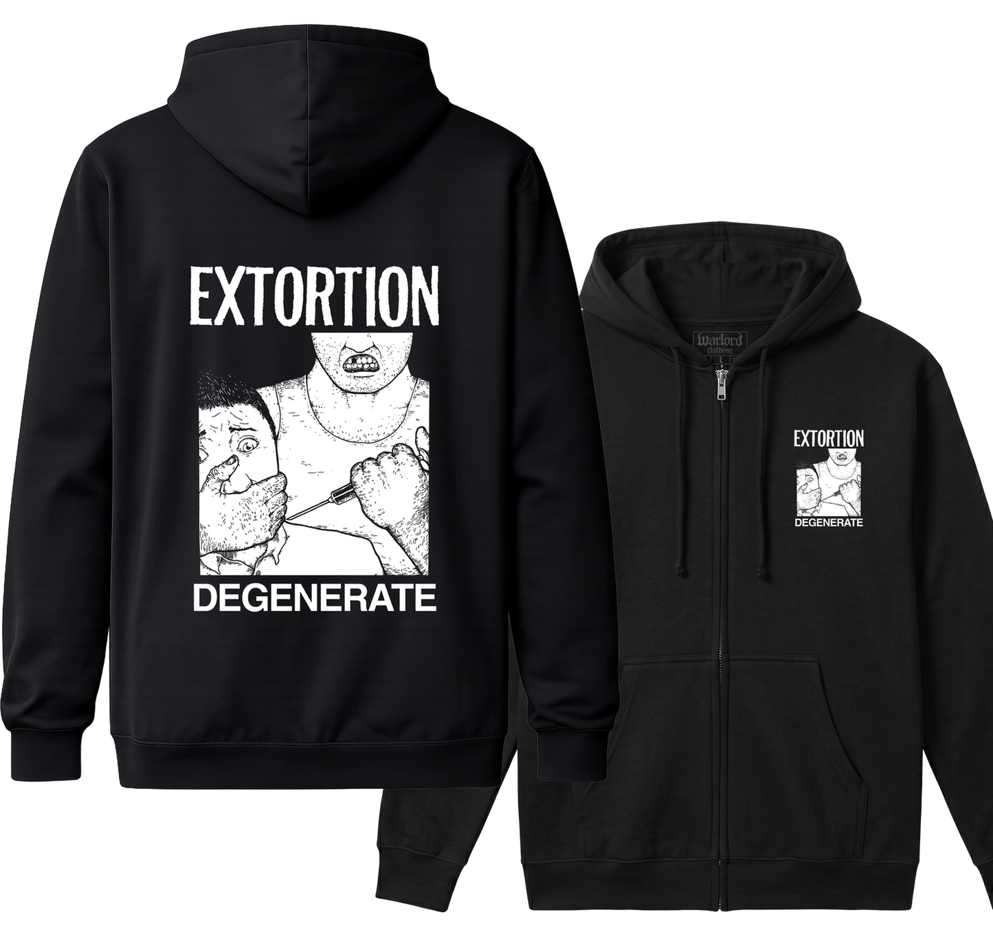 Extortion - Zipper Hoodie
