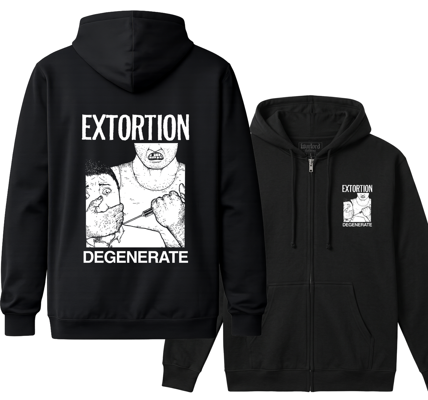 Extortion - Zipper Hoodie