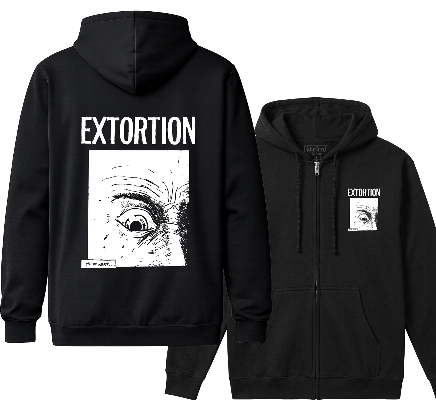 Extortion - Zipper Hoodie