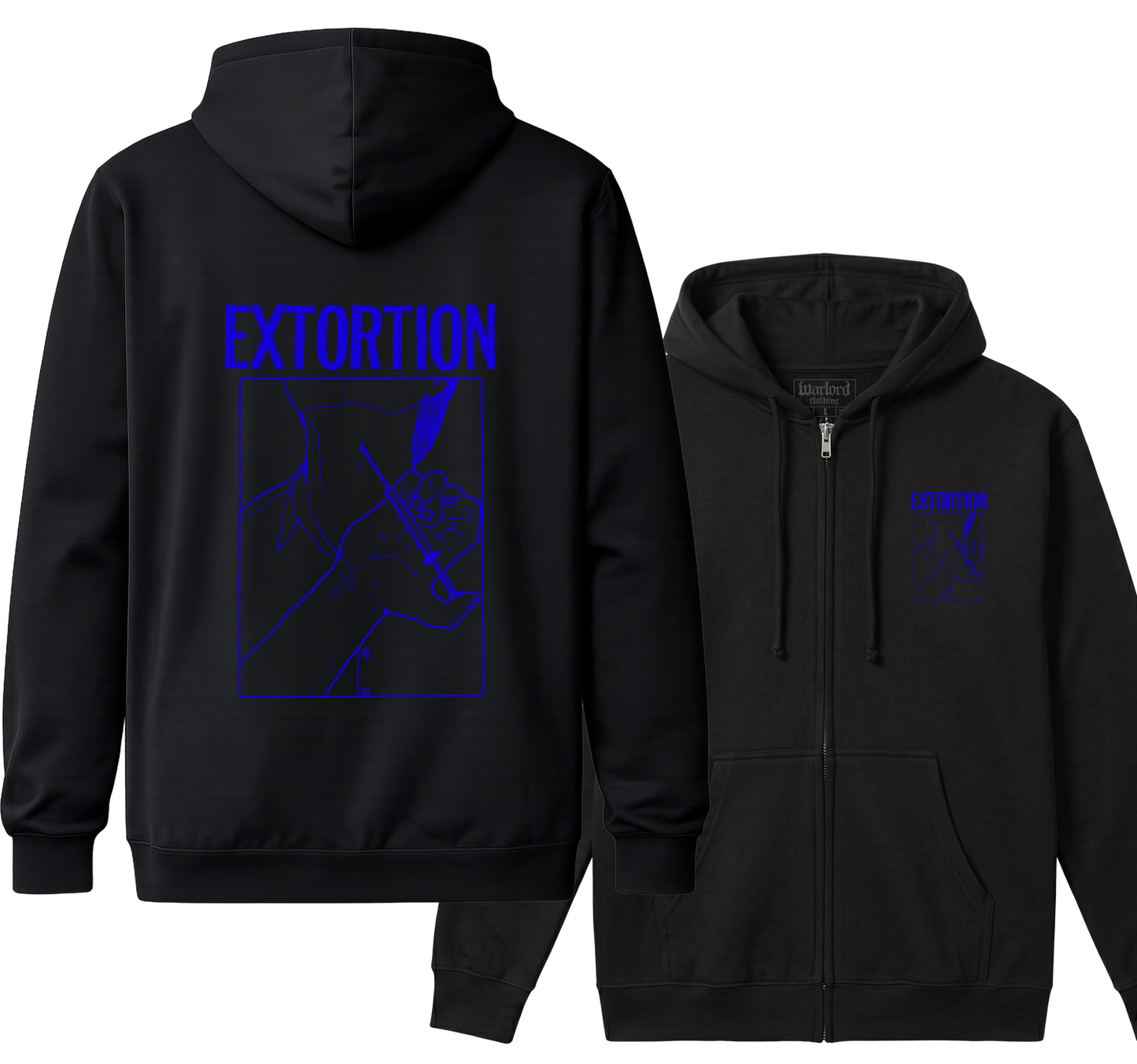 Extortion - Zipper Hoodie