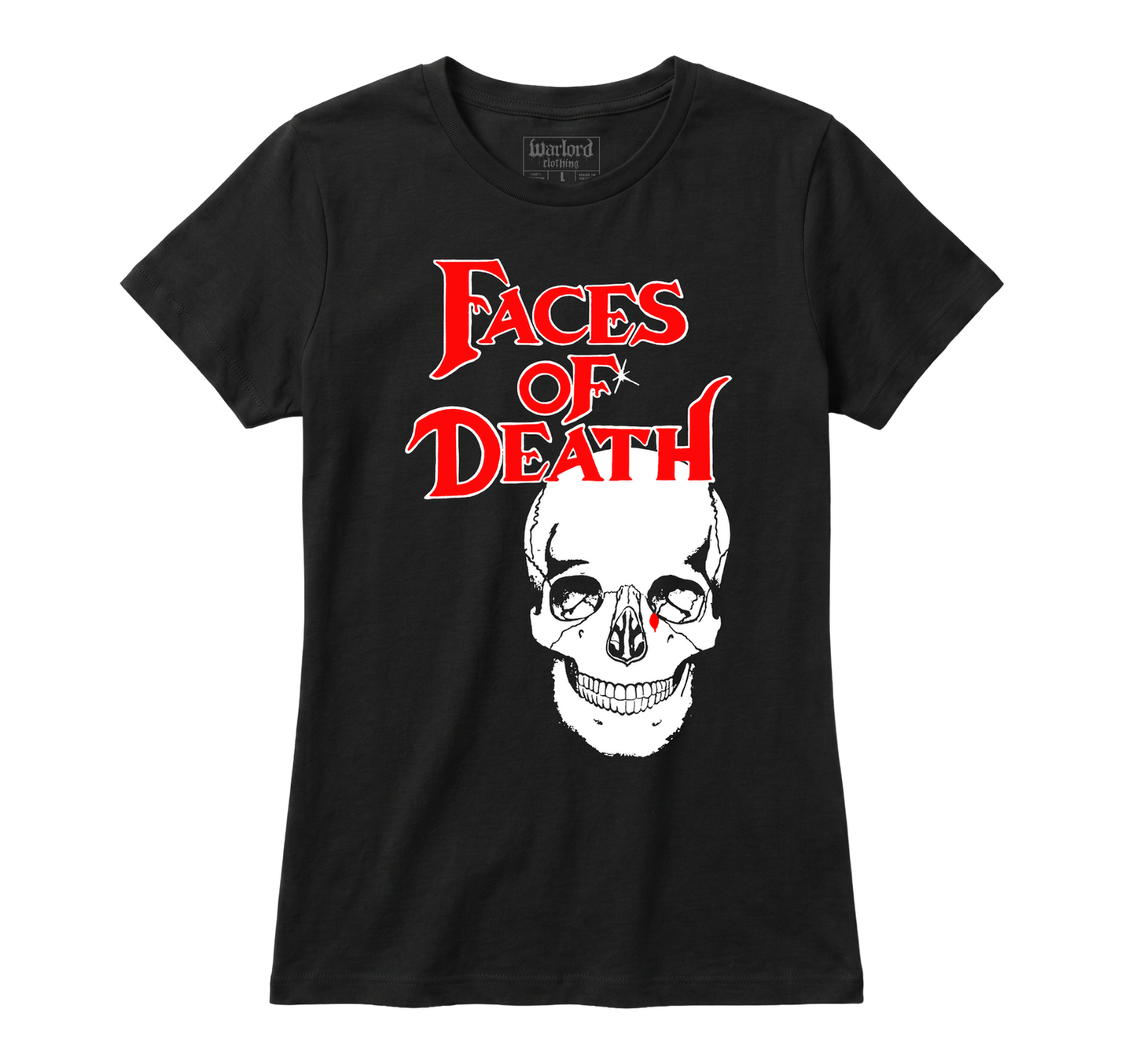 Faces Of Death - Girlie Tee