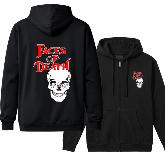 Faces Of Death - Zipper Hoodie