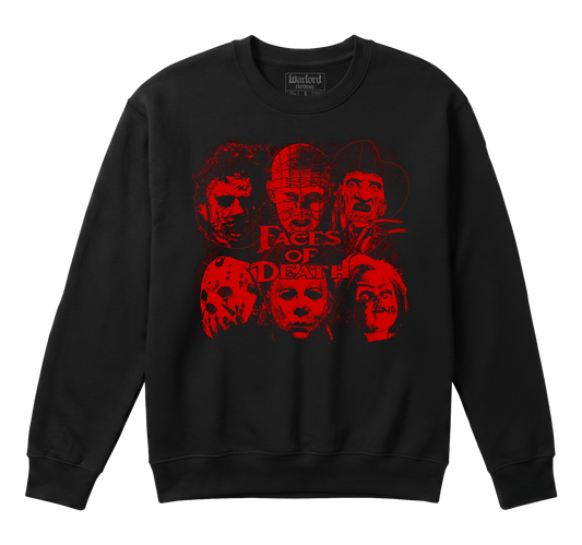 Faces Of Horror - Crewneck Sweatshirt