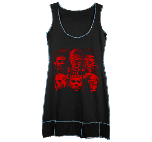 Faces Of Horror - T-Shirt Dress