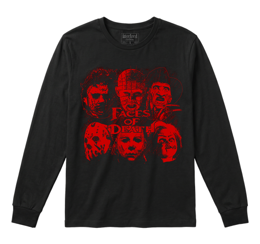 Faces Of Horror - Long Sleeve
