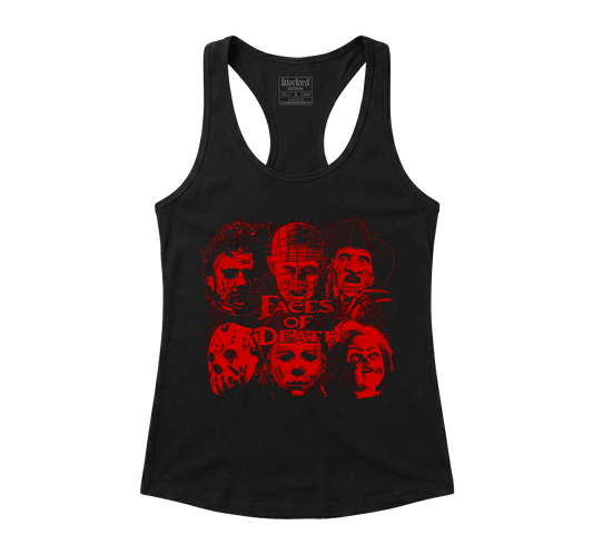 Faces Of Horror - Racerback Tank