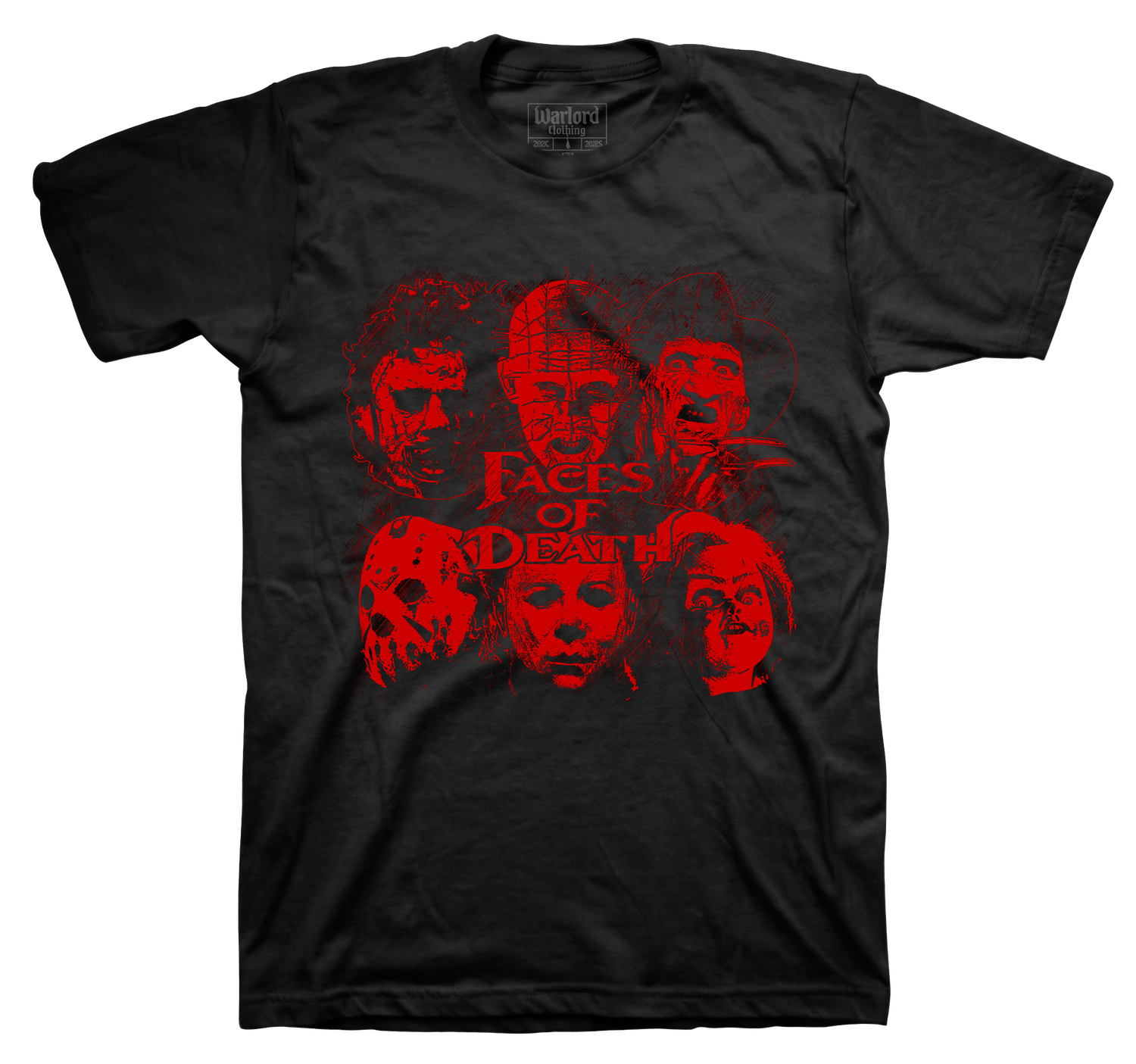 Faces Of Horror - T-Shirt