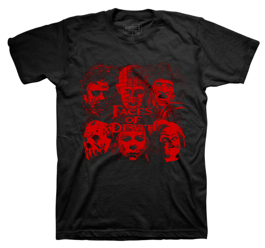 Faces Of Horror - T-Shirt