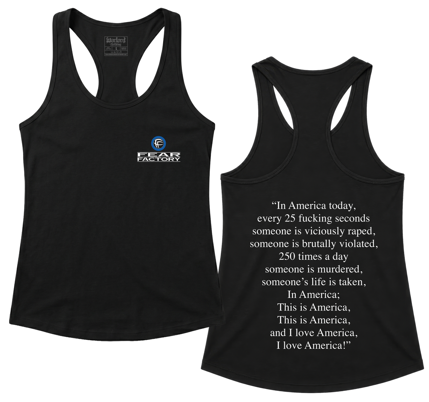 Fear Factory - Racerback Tank