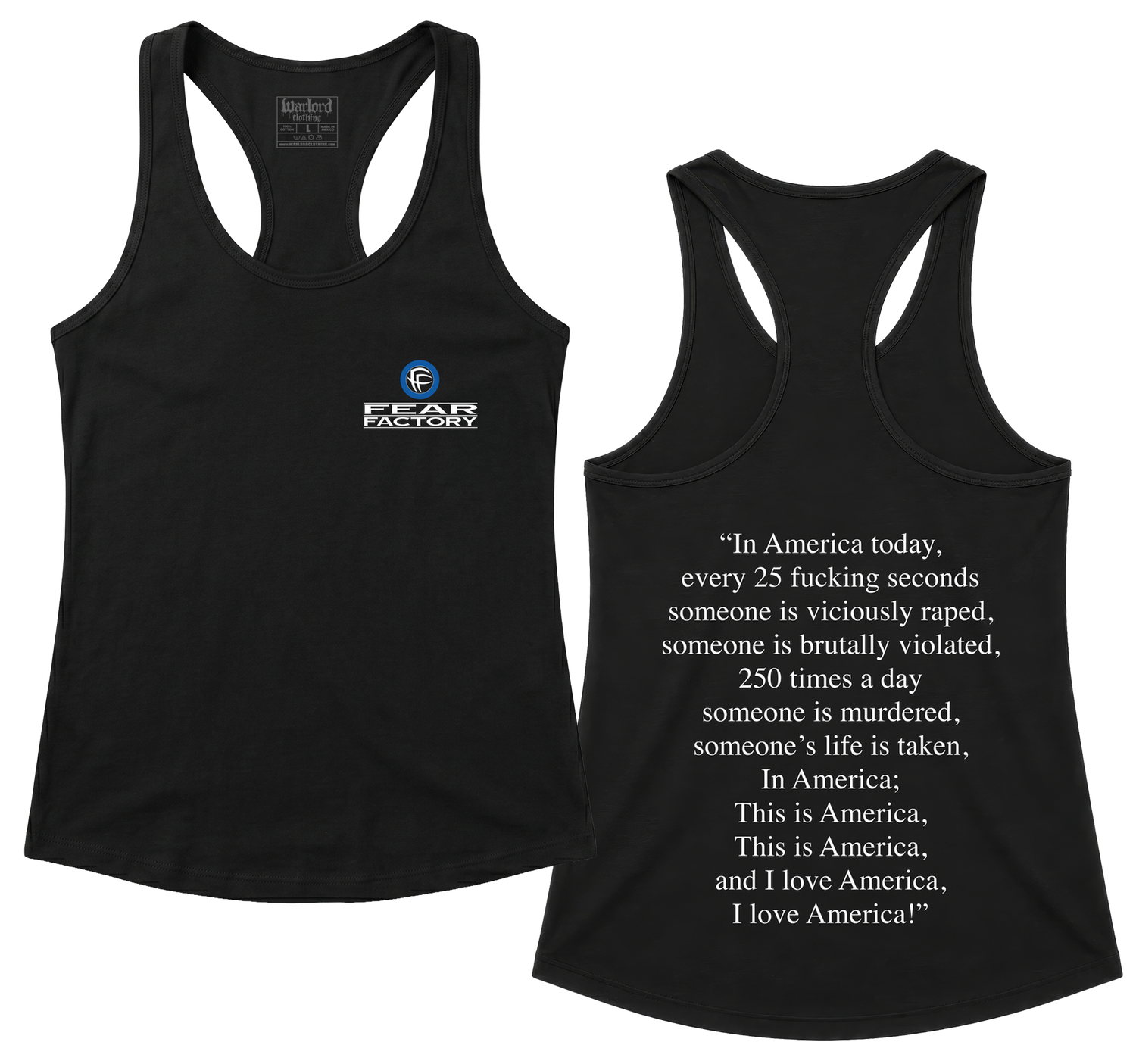 Fear Factory - Racerback Tank
