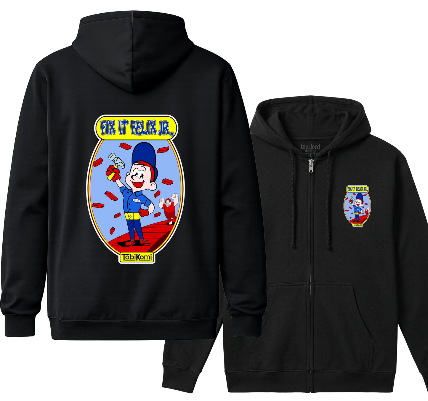 Fit it Felix - Zipper Hoodie