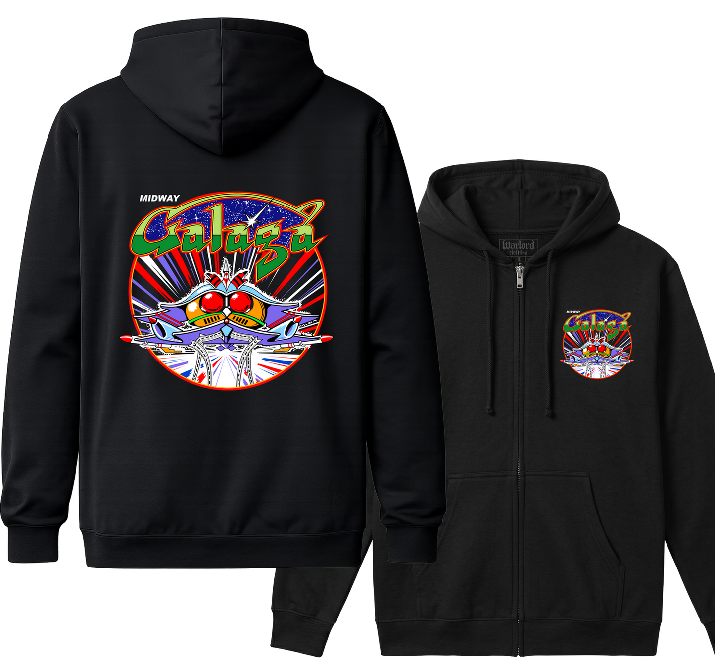 Galaga - Zipper Hoodie