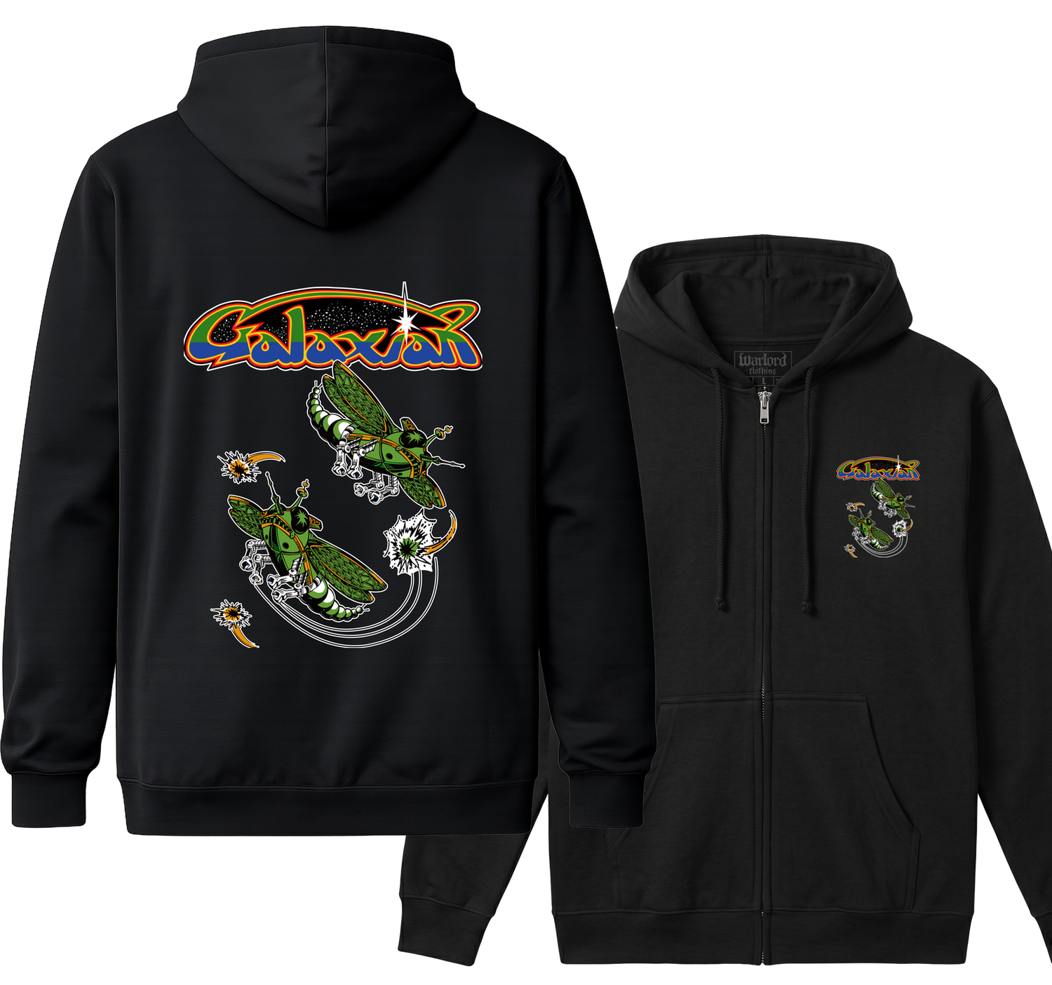 Galaxian - Zipper Hoodie