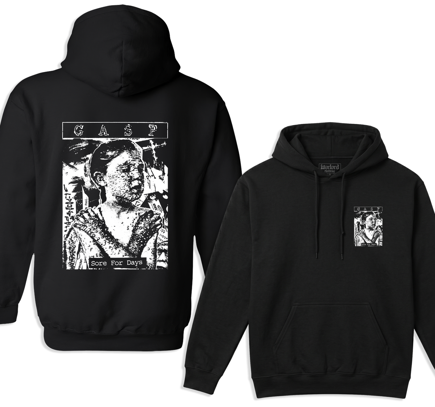 Gasp - Pullover Hoodie