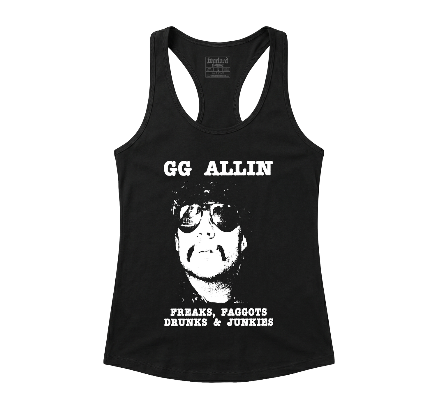 GG Allin - Racerback Tank