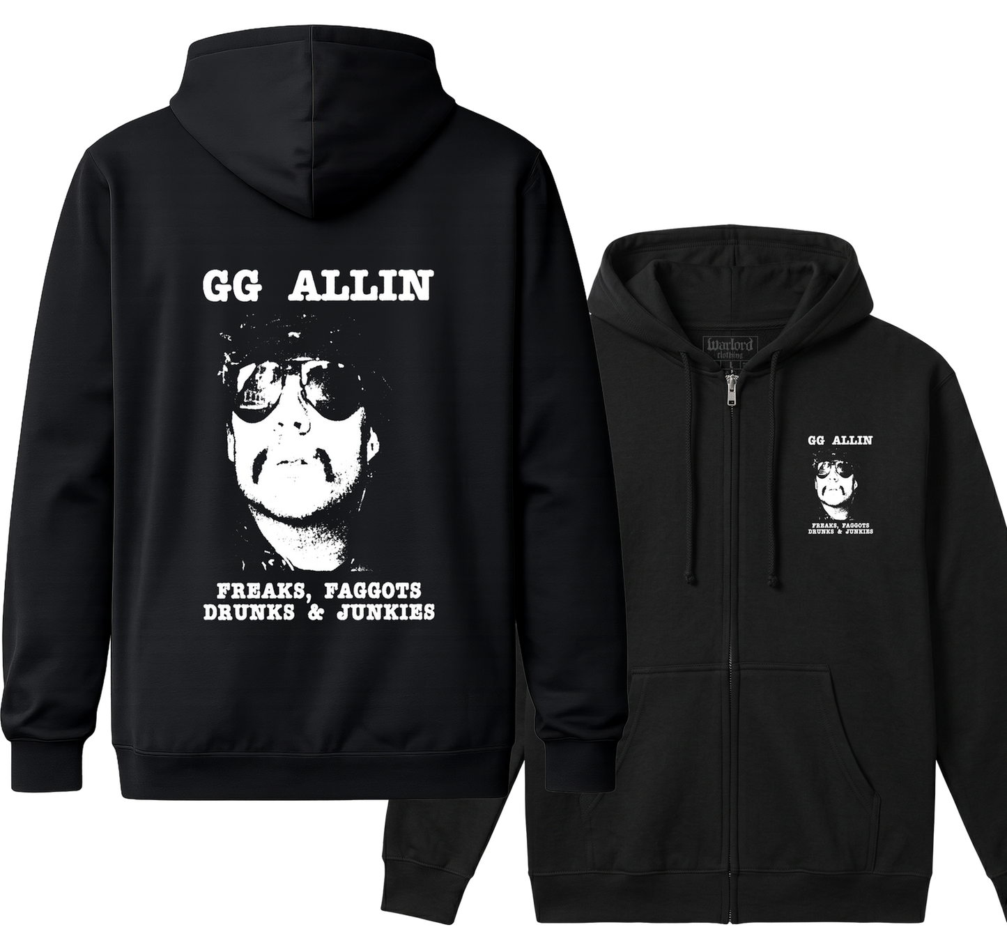 GG Allin - Zipper Hoodie
