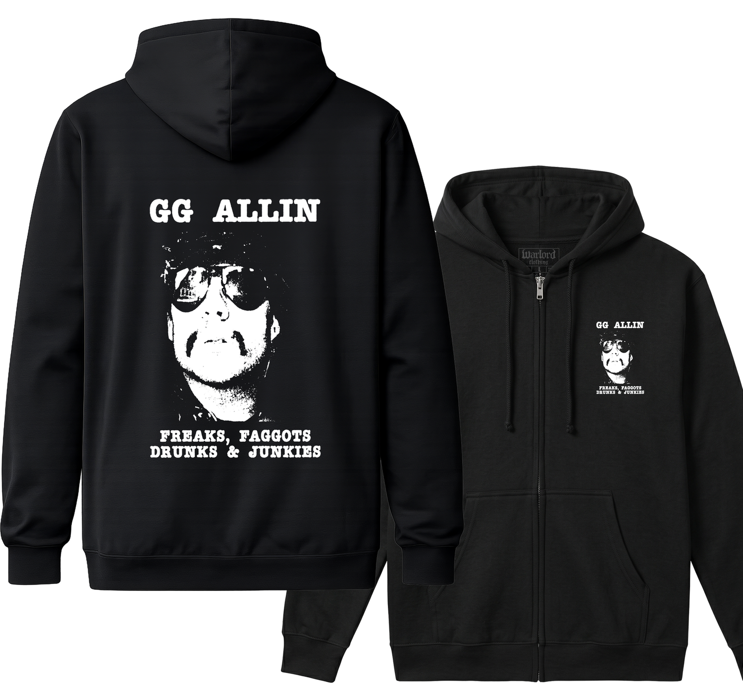 GG Allin - Zipper Hoodie