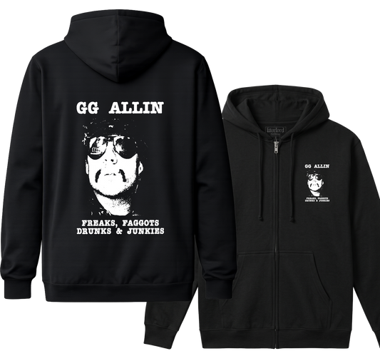 GG Allin - Zipper Hoodie