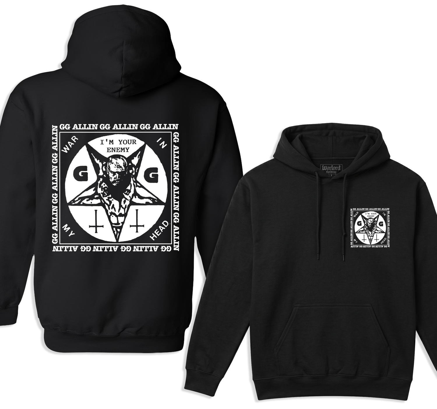 GG Allin - Pullover Hoodie
