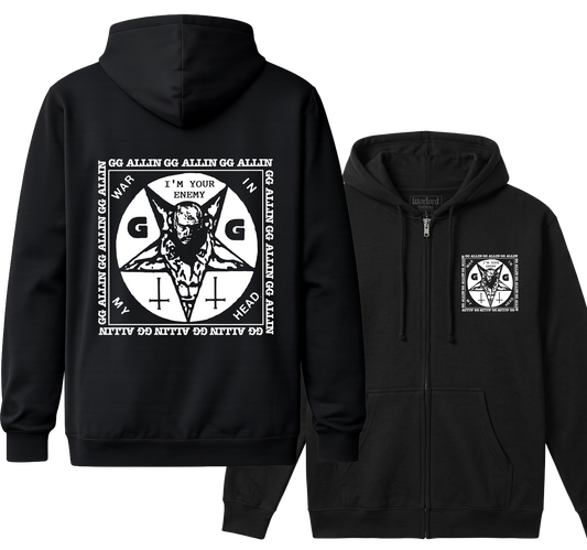 GG Allin - Zipper Hoodie