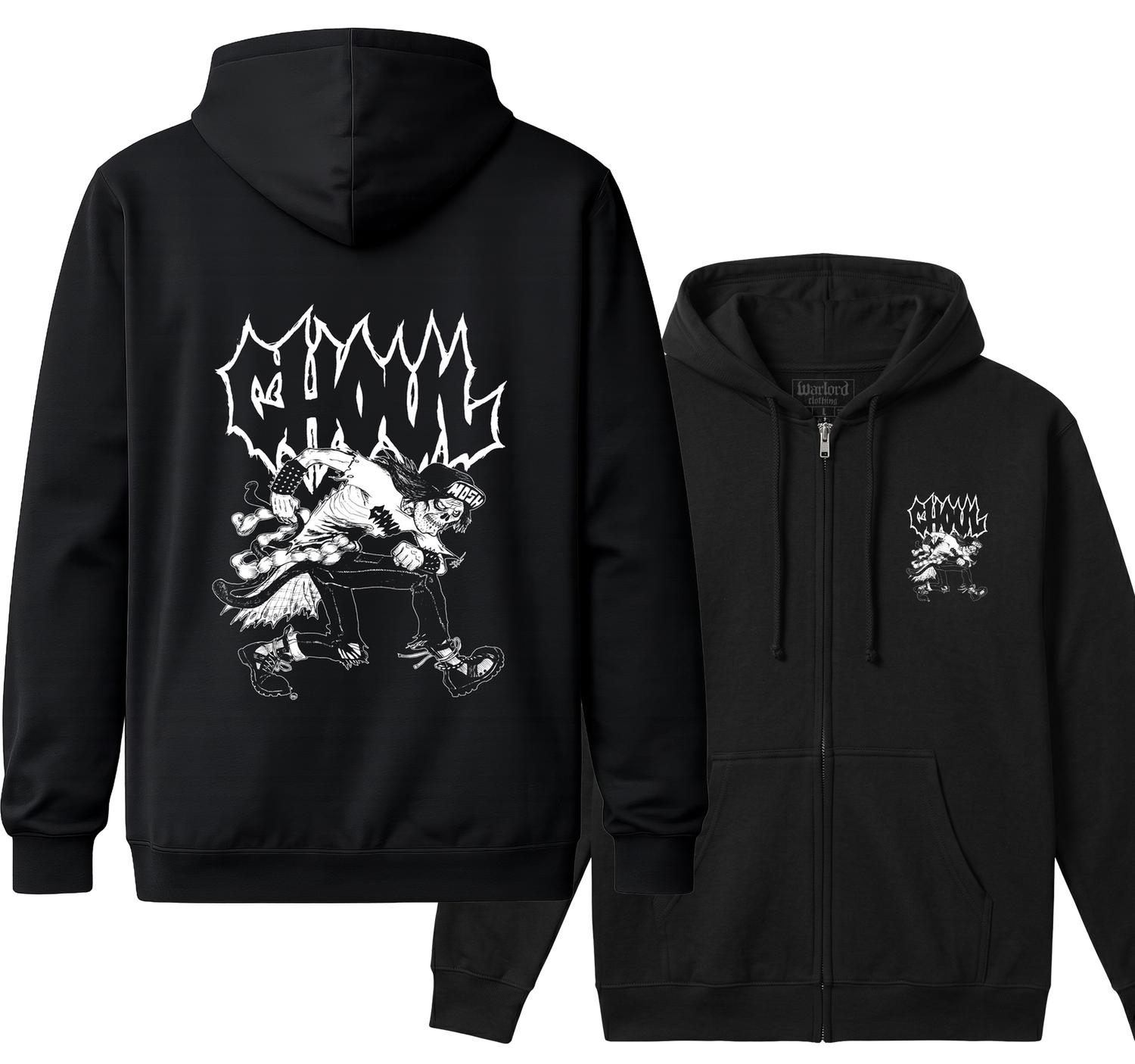 Ghoul - Zipper Hoodie